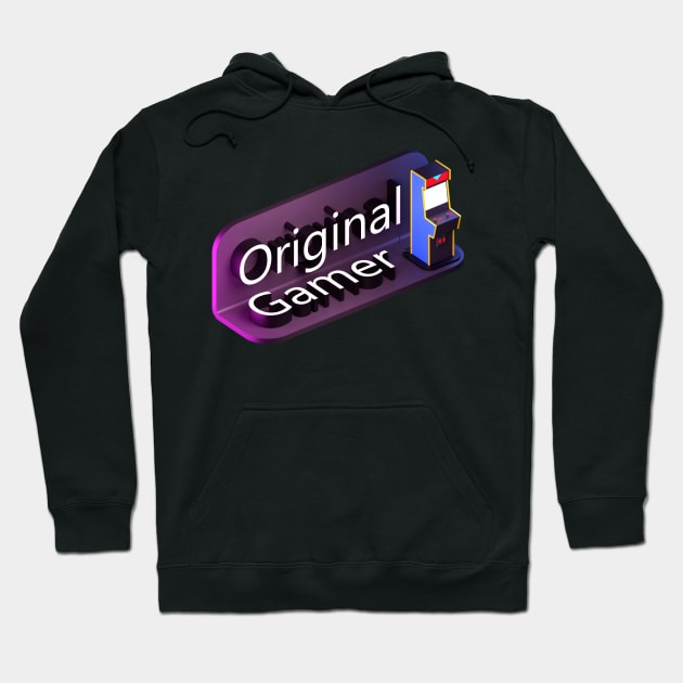 Original Gamer Hoodie by Bruce Brotherton